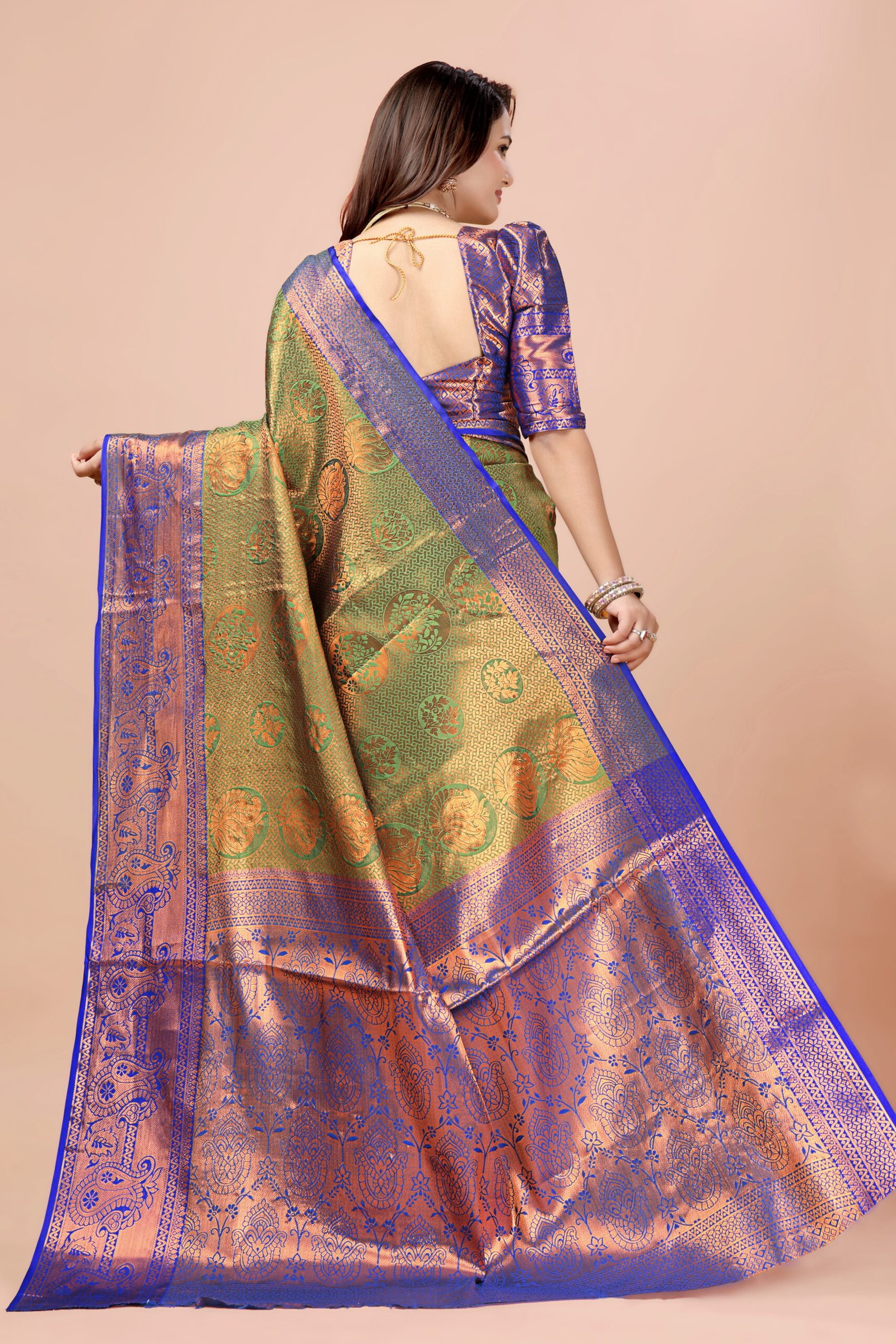 Banarasi Silk Saree - Image 21