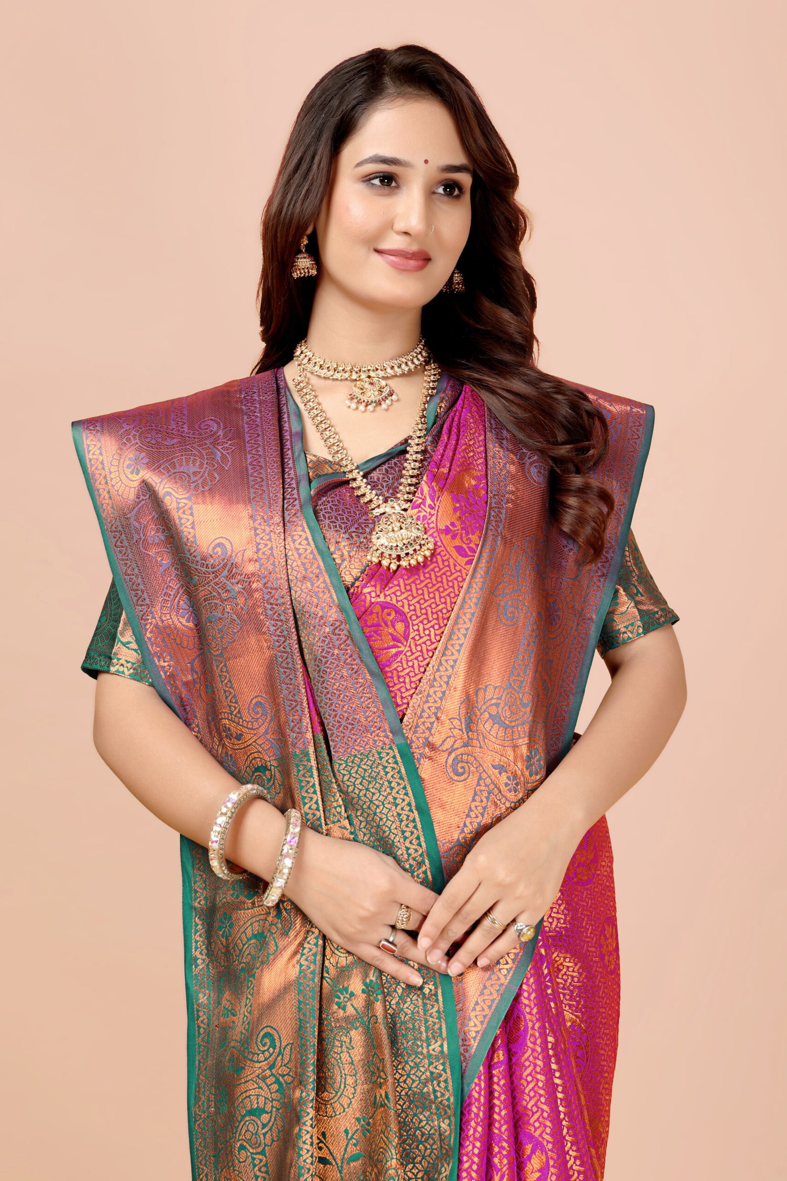 Banarasi Silk Saree - Image 22