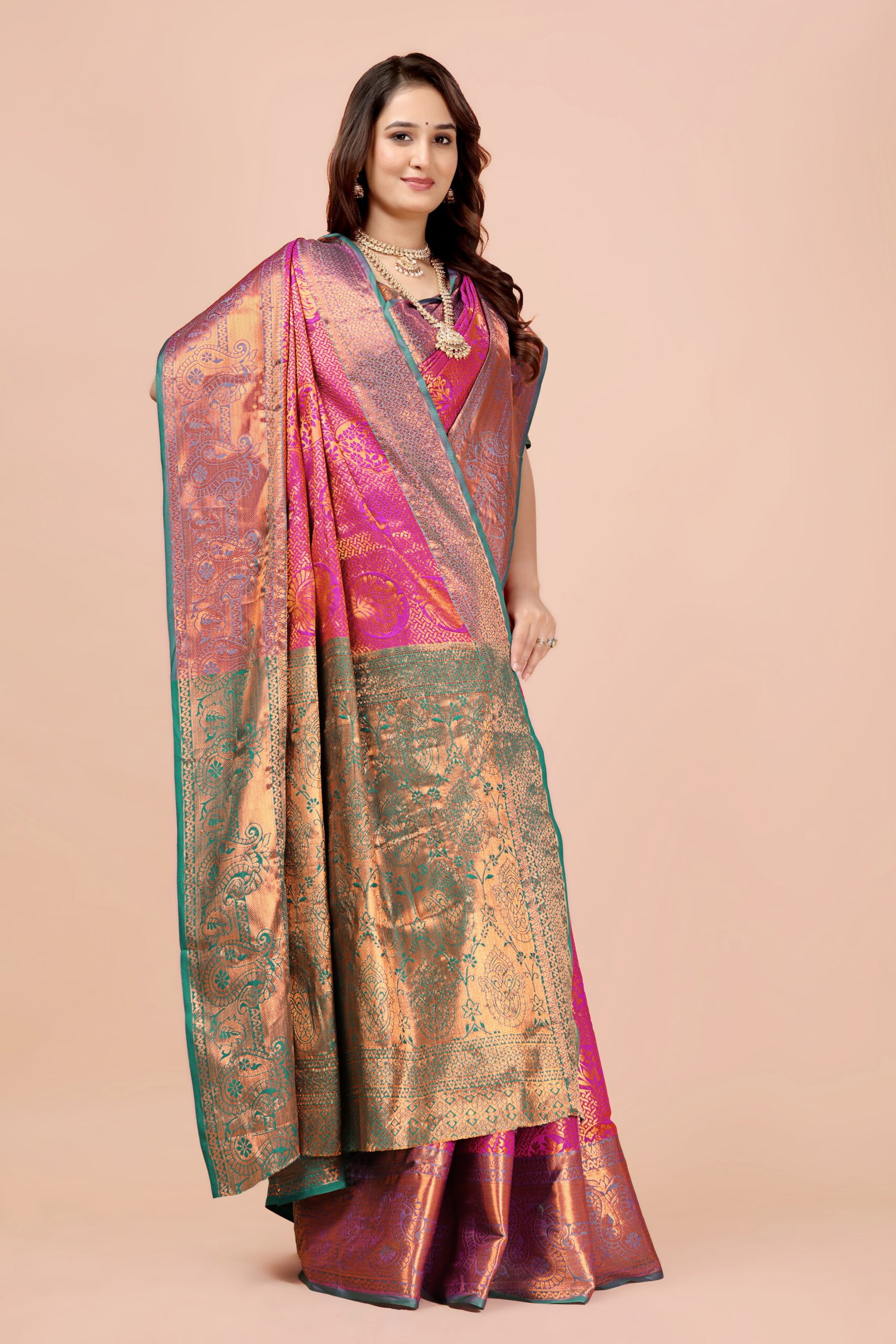 Banarasi Silk Saree - Image 23