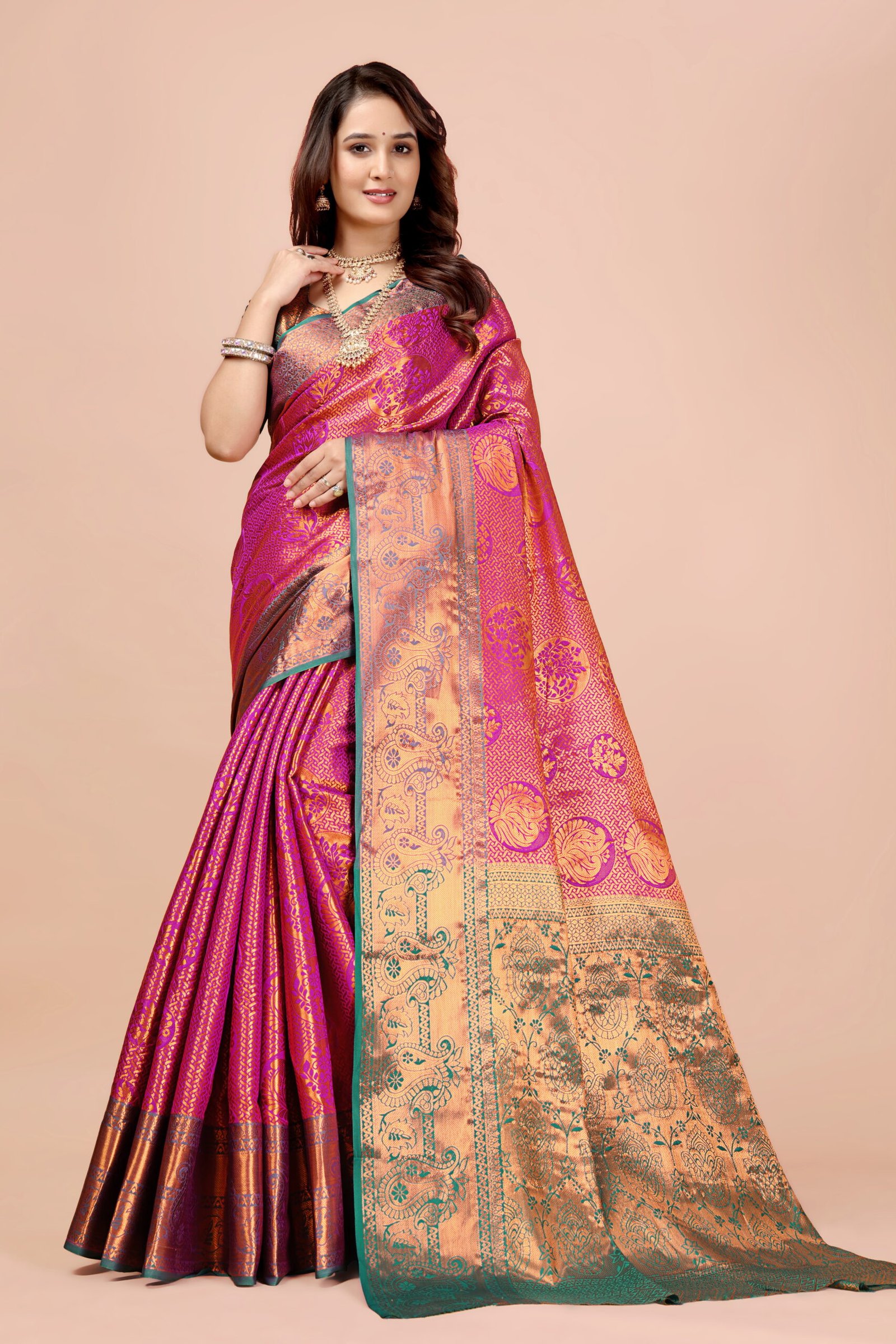 Banarasi Silk Saree - Image 26
