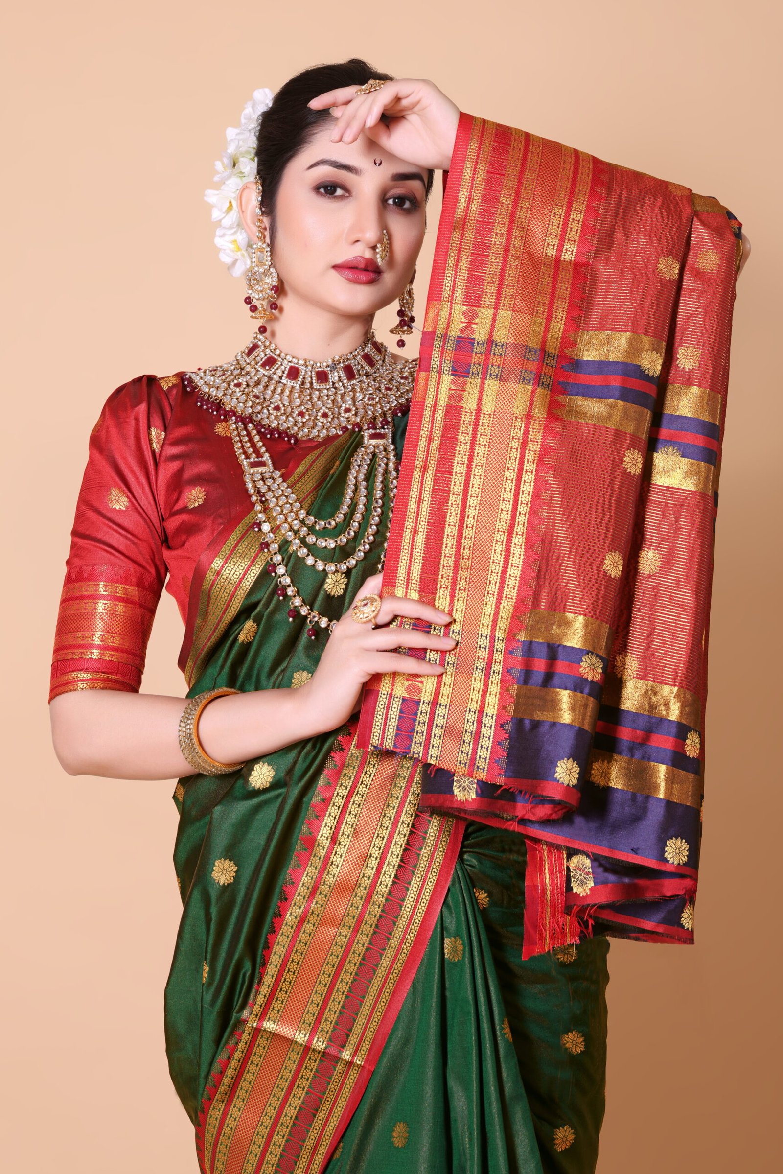 Paithani Silk Saree - Image 6