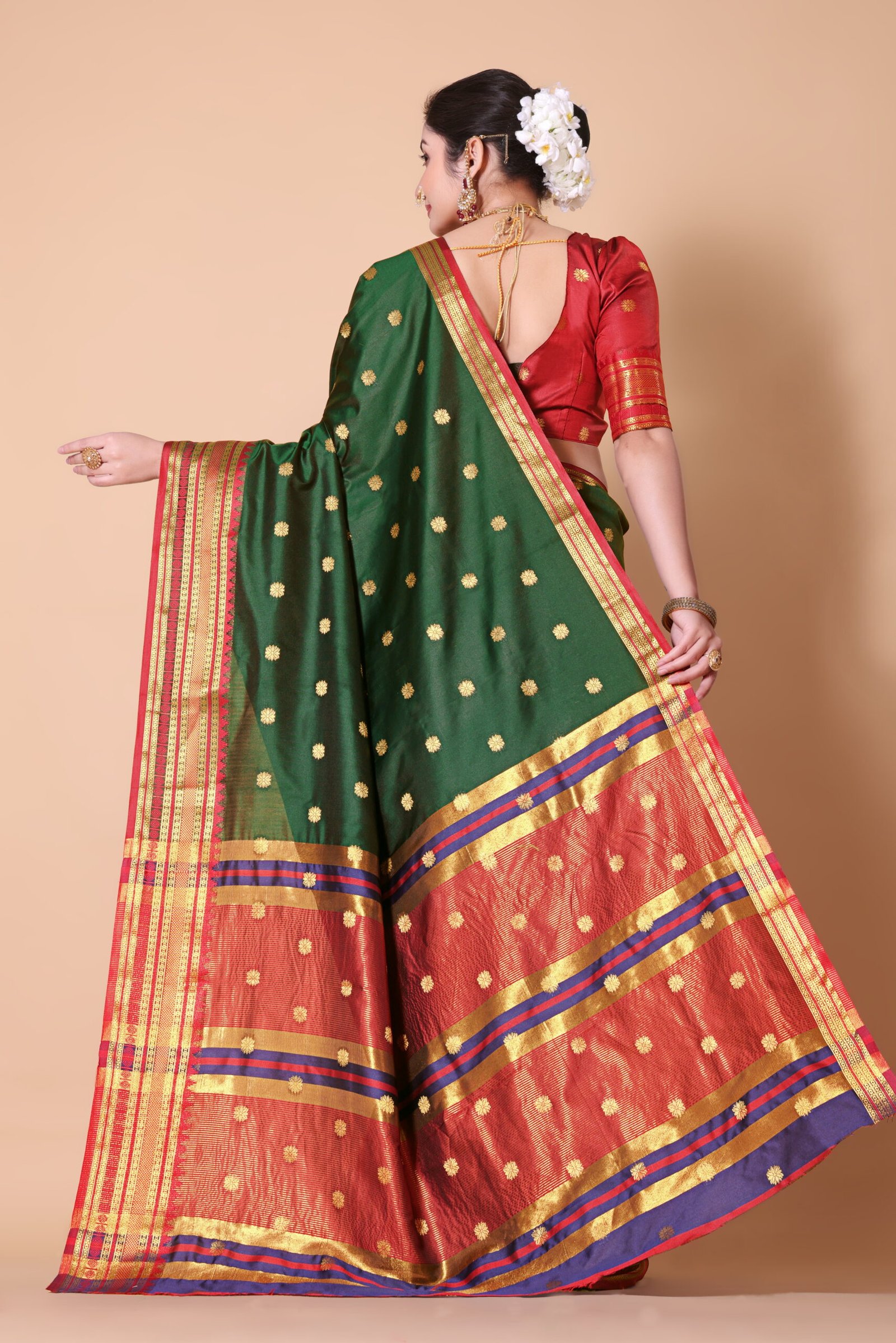 Paithani Silk Saree - Image 3