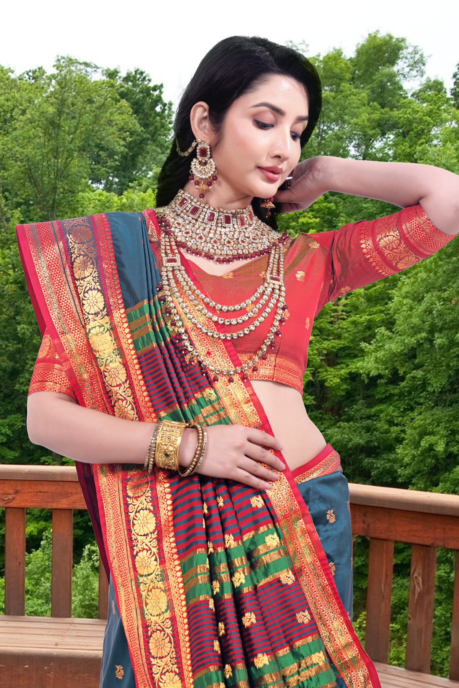 Paithani Silk Saree - Image 18