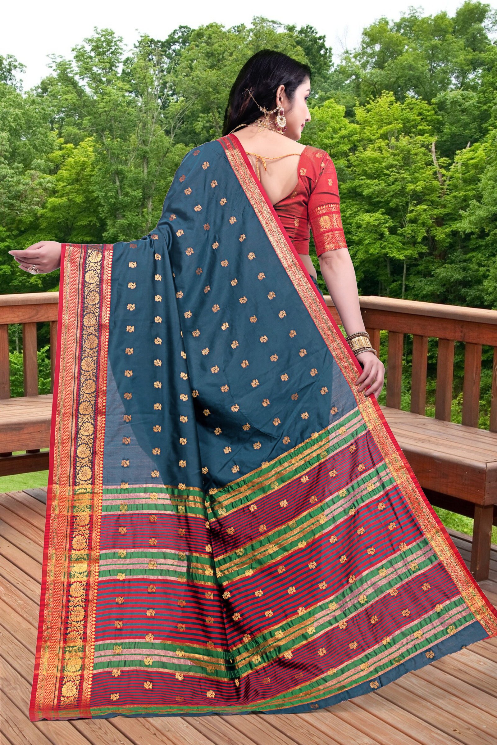 Paithani Silk Saree - Image 17