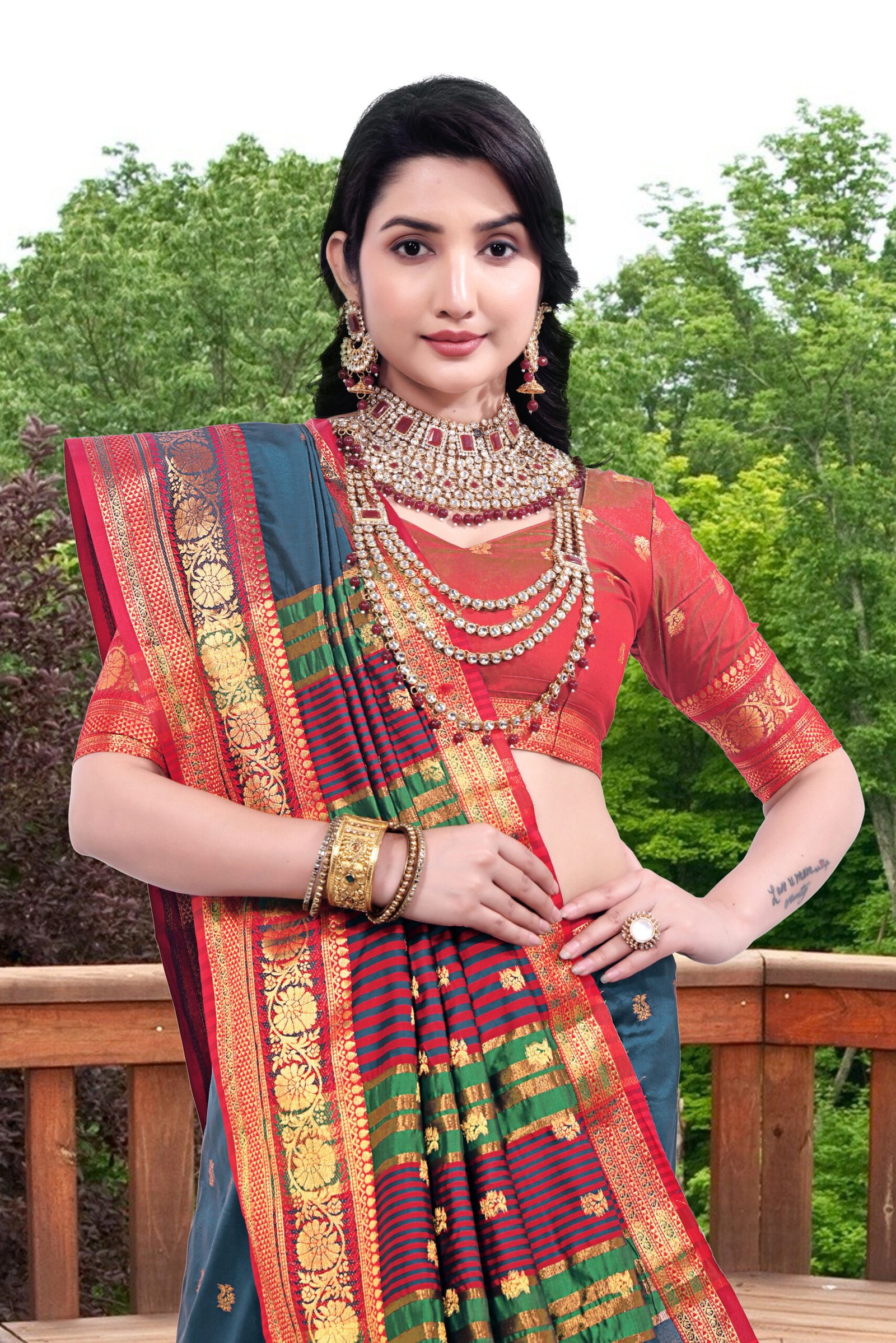 Paithani Silk Saree - Image 15