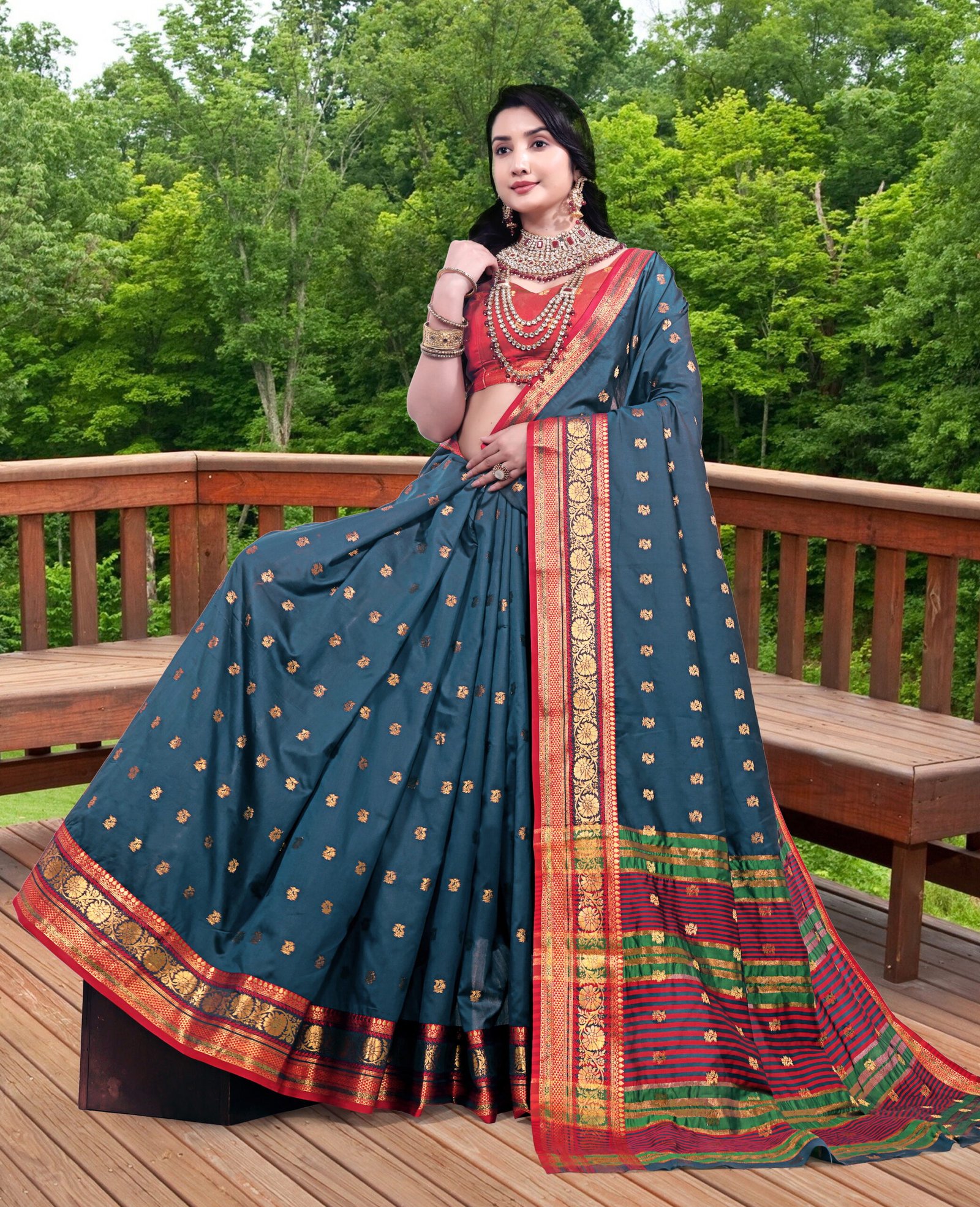 Paithani Silk Saree - Image 13