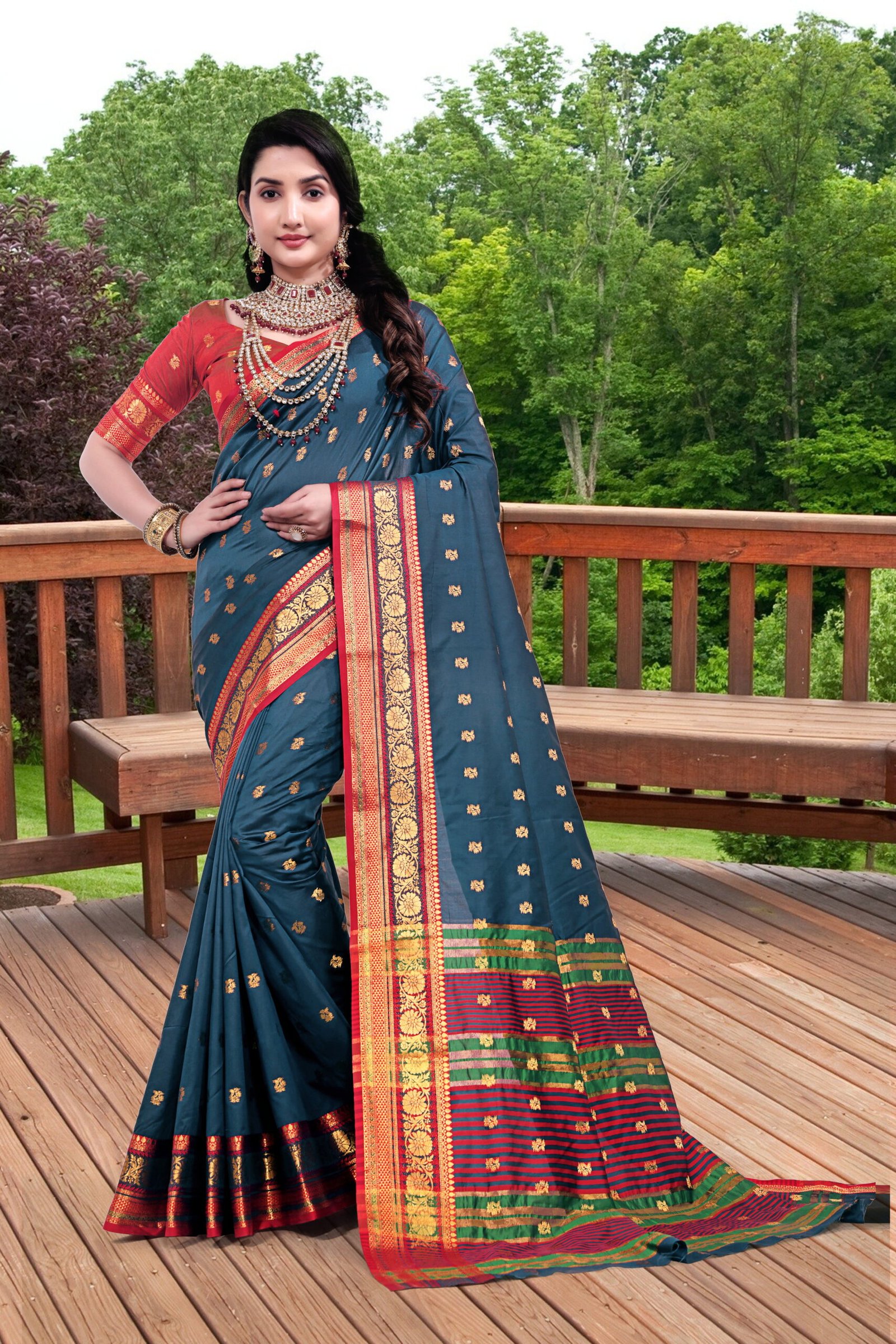 Paithani-Gery-Color-two