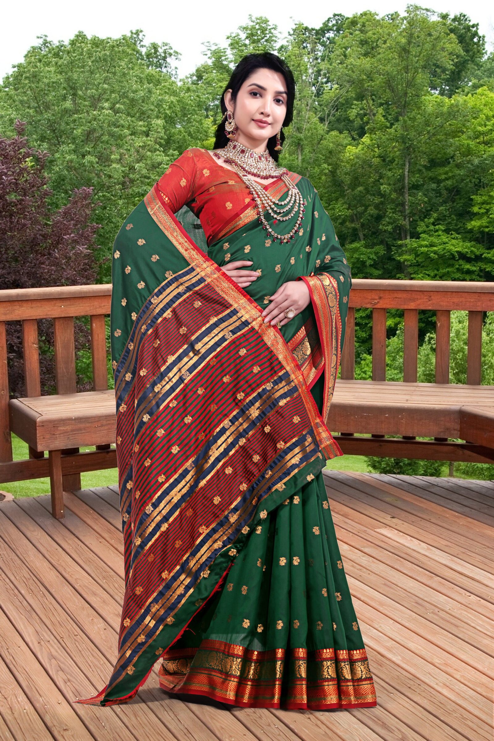 Paithani Silk Saree - Image 25