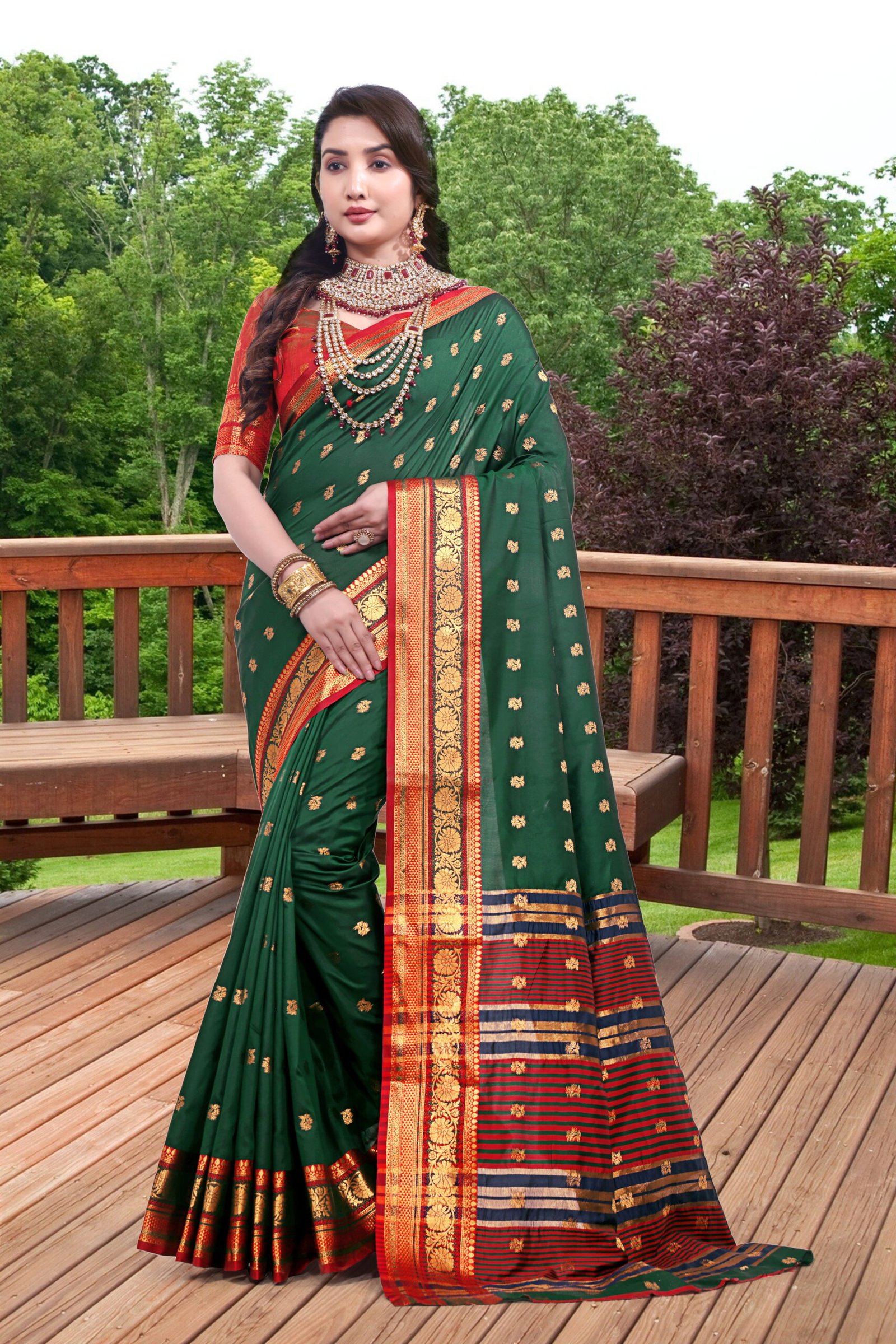 Paithani Silk Saree - Image 26