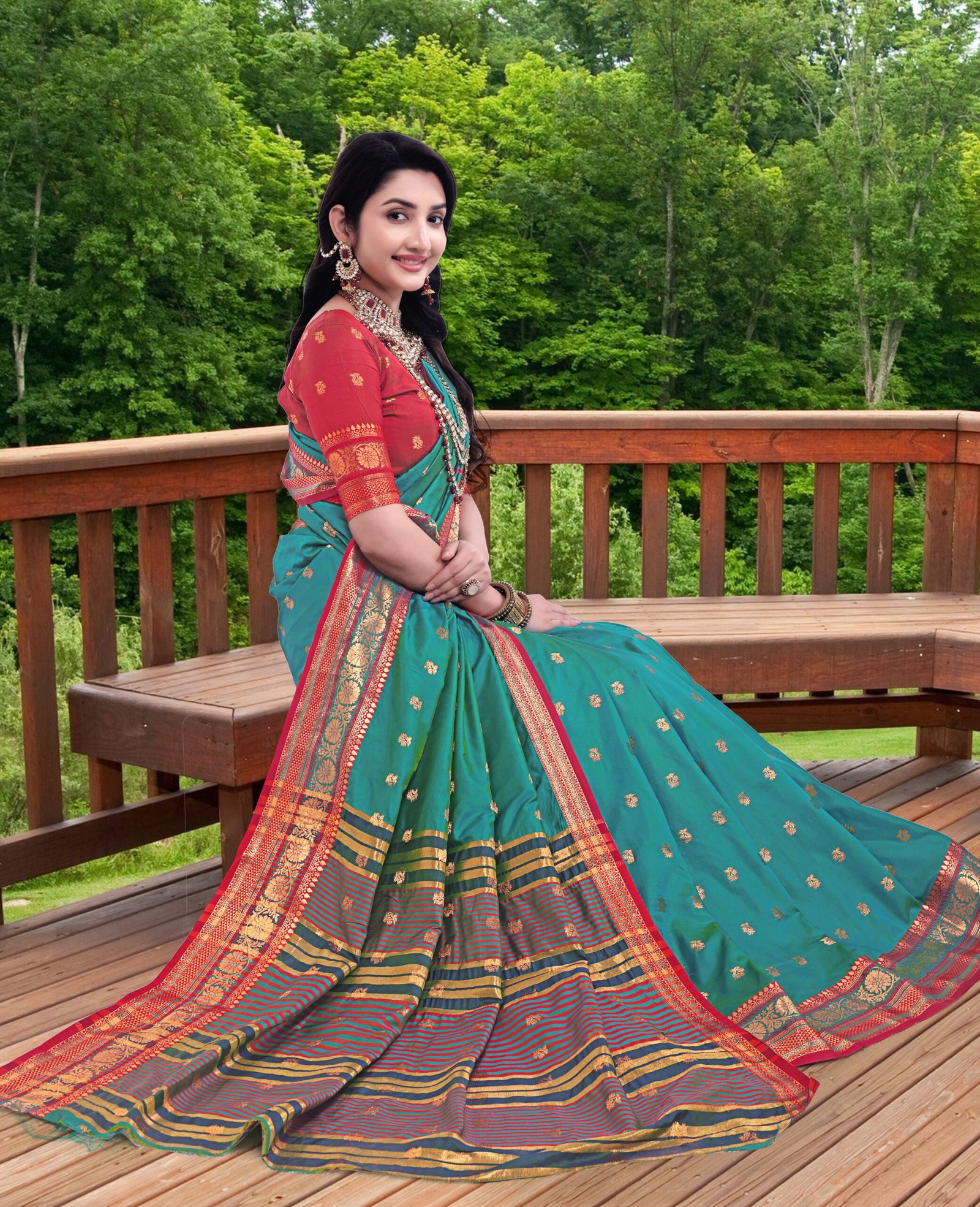 Paithani Silk Saree - Image 5