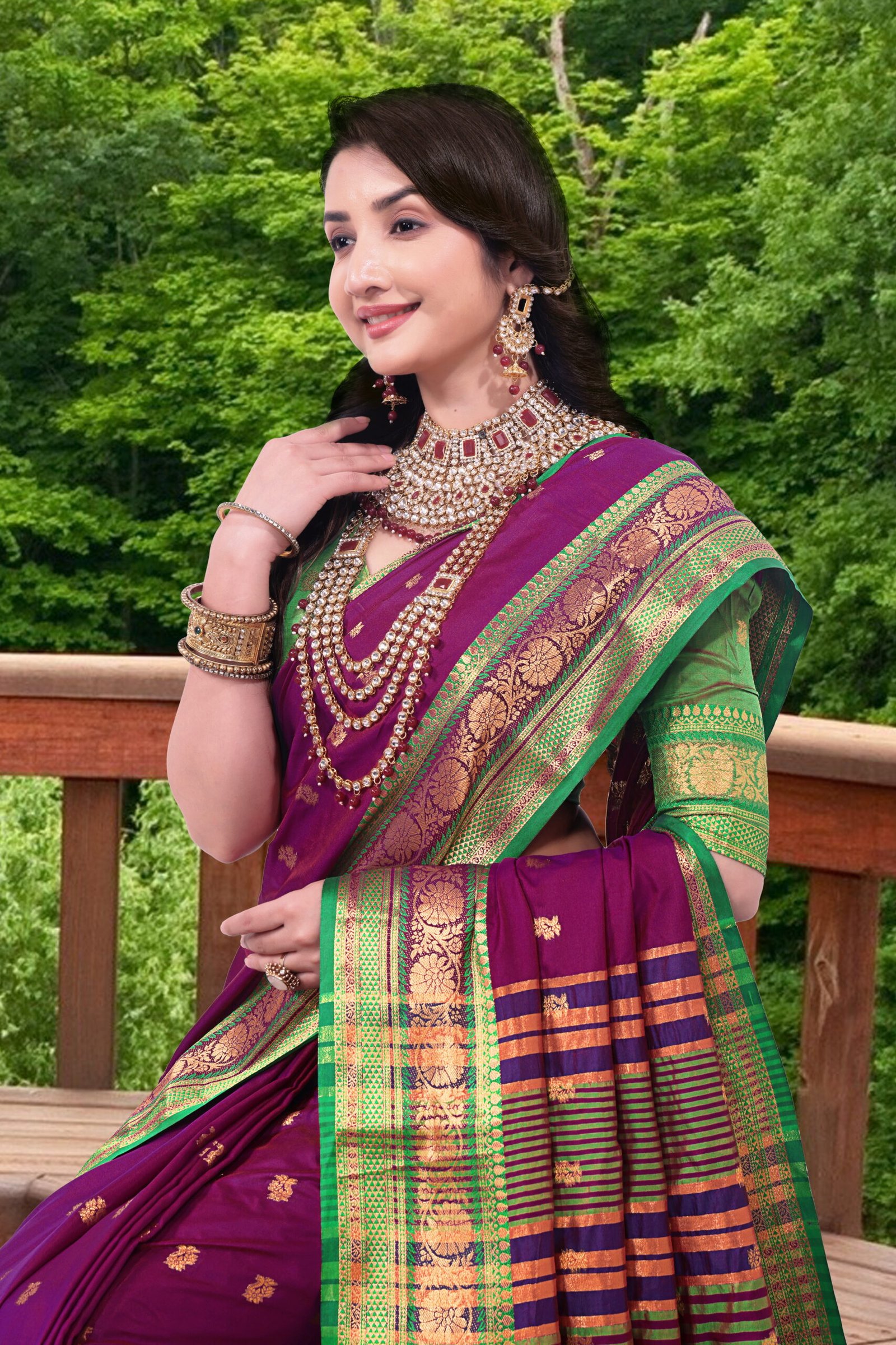 Paithani Silk Saree - Image 40