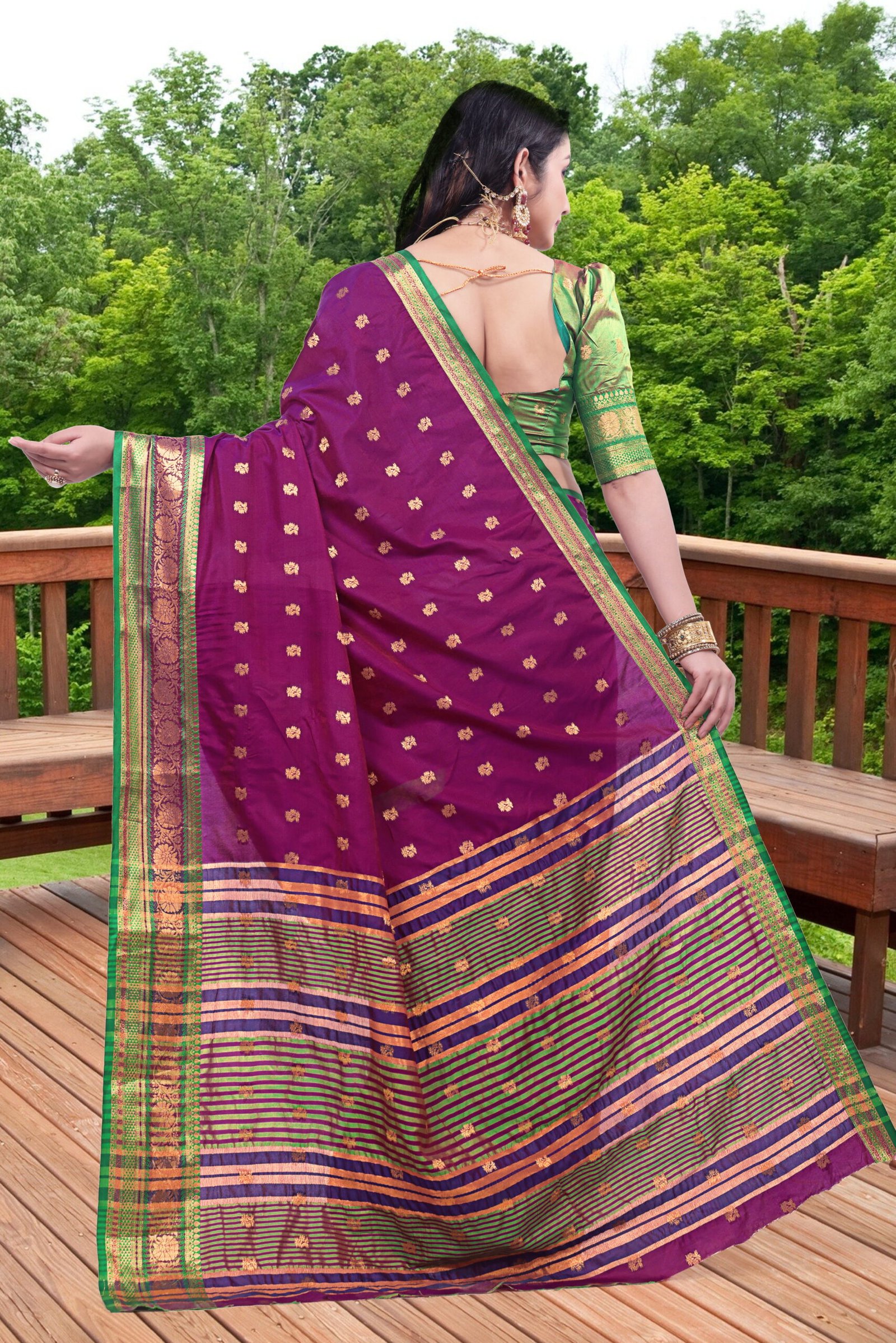 Paithani Silk Saree - Image 38