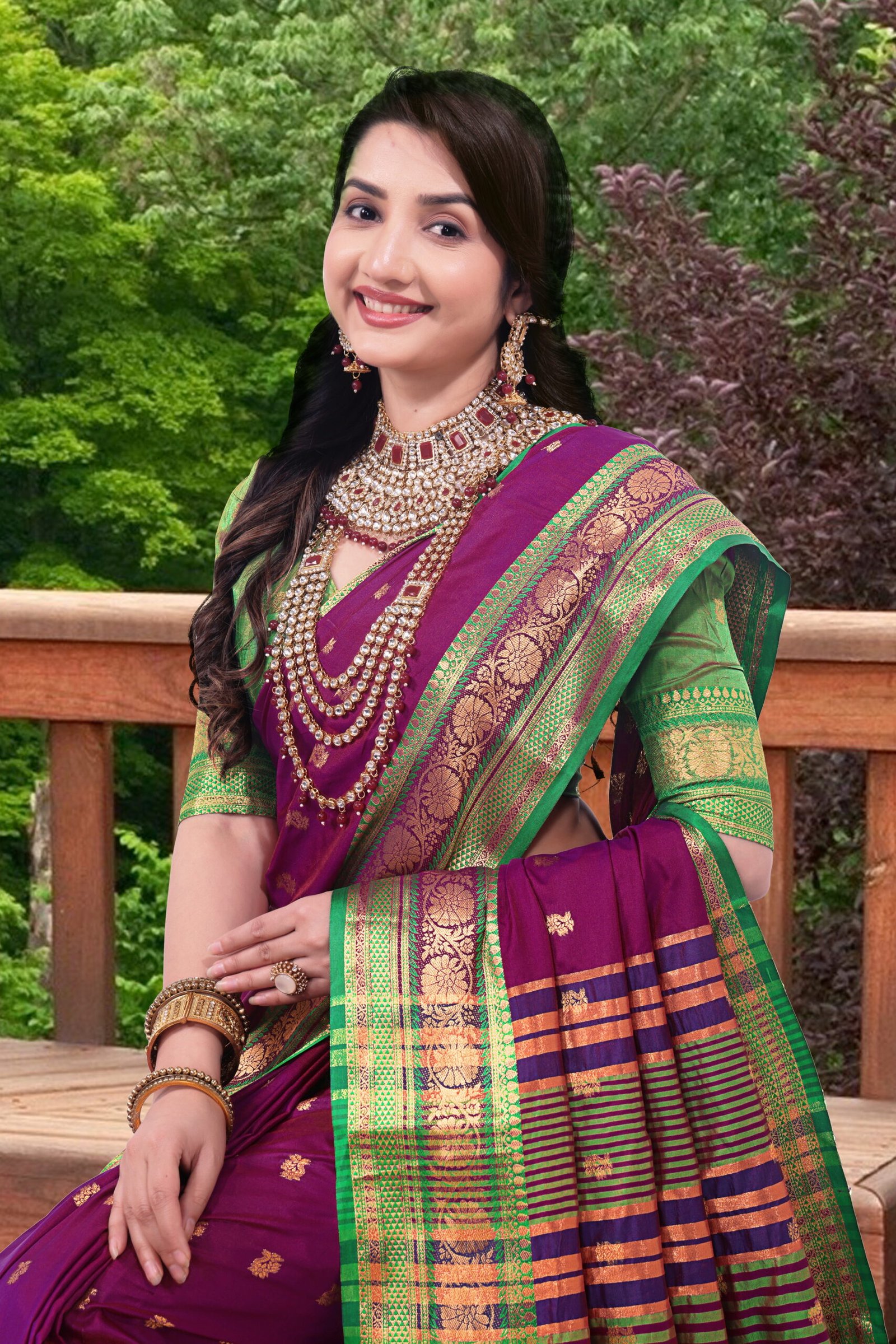 Paithani Silk Saree - Image 37