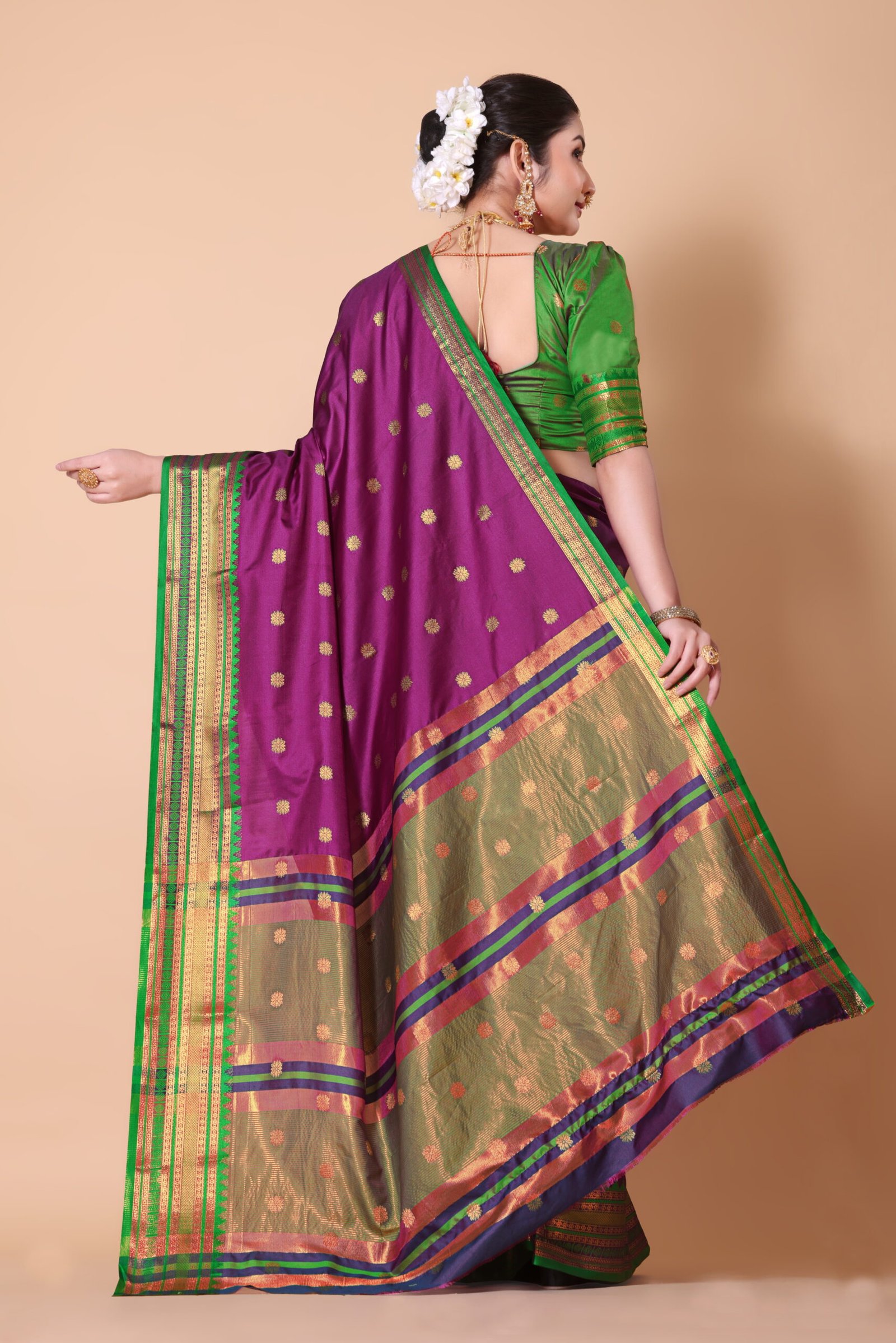 Paithani Silk Saree - Image 19