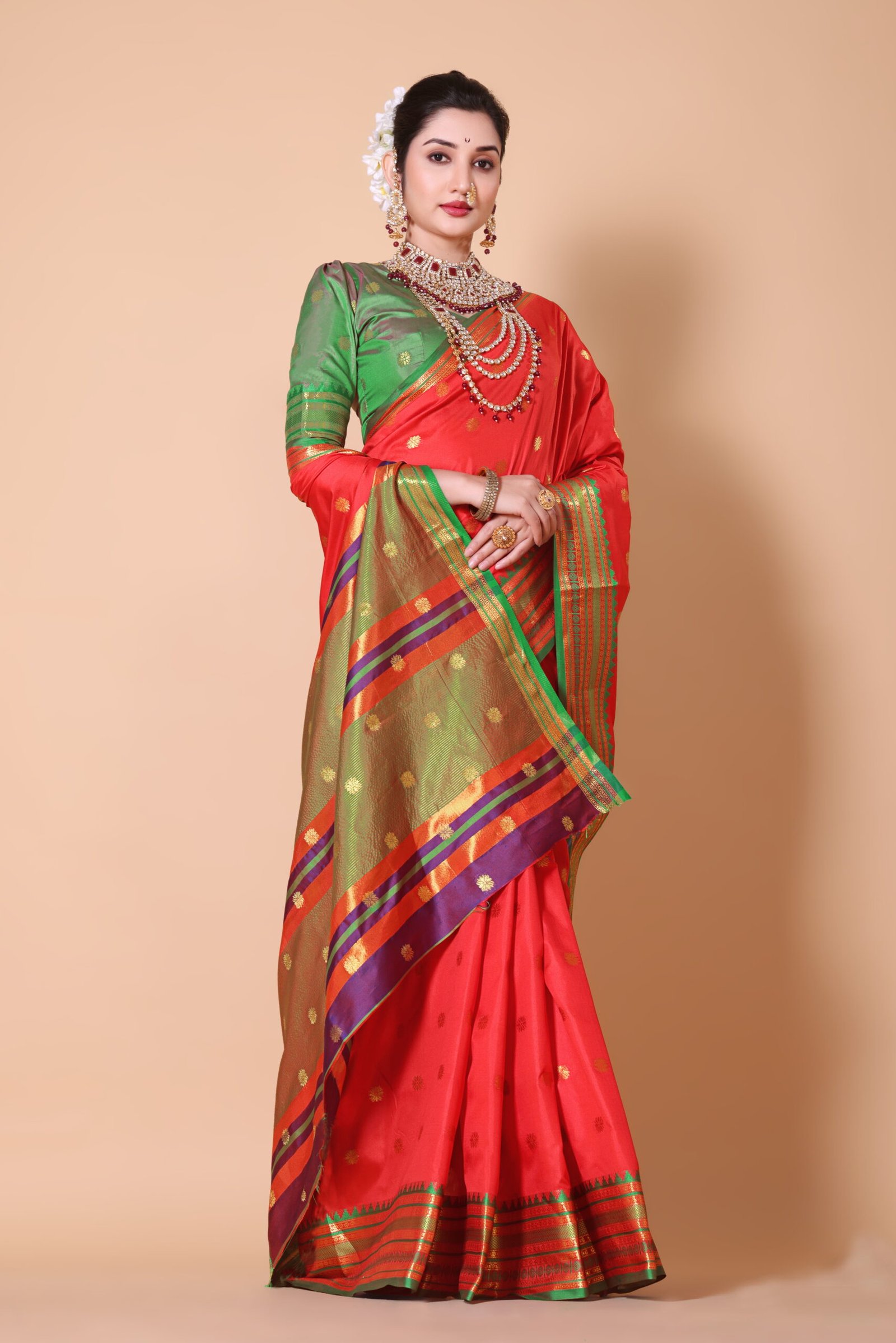 Paithani Silk Saree - Image 13