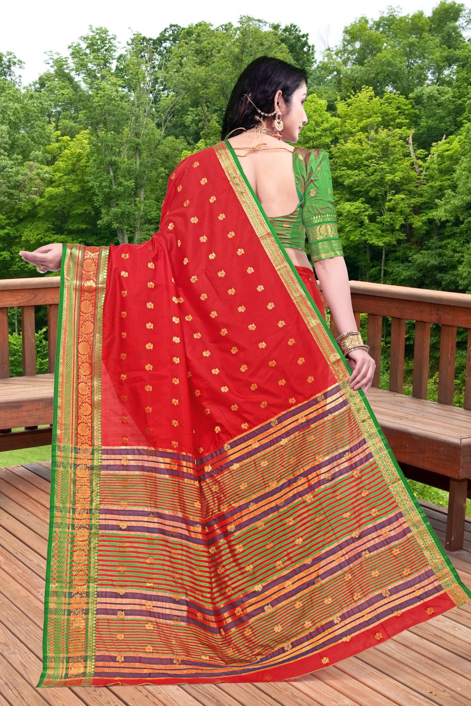 Paithani Silk Saree - Image 58