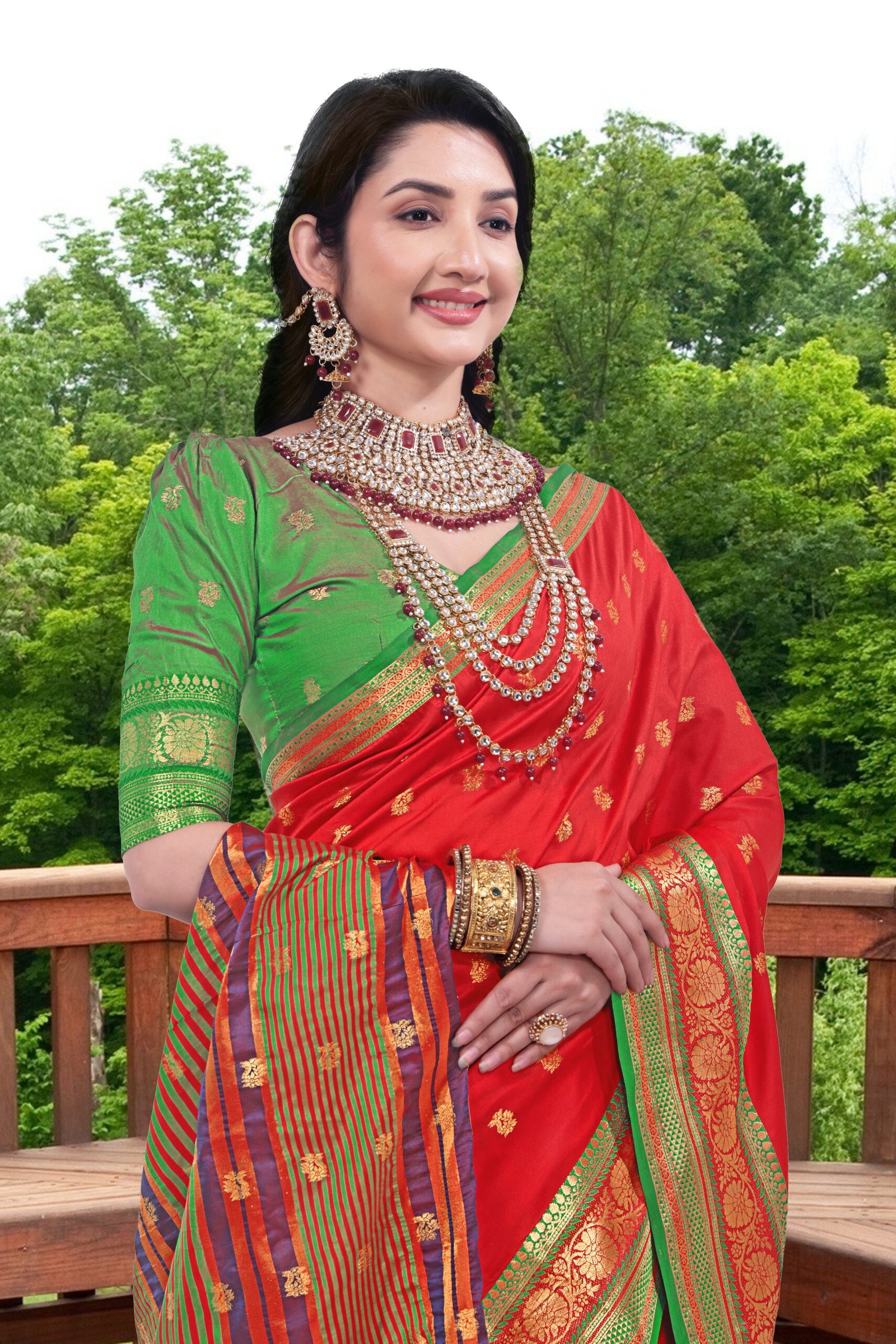 Paithani Silk Saree - Image 57