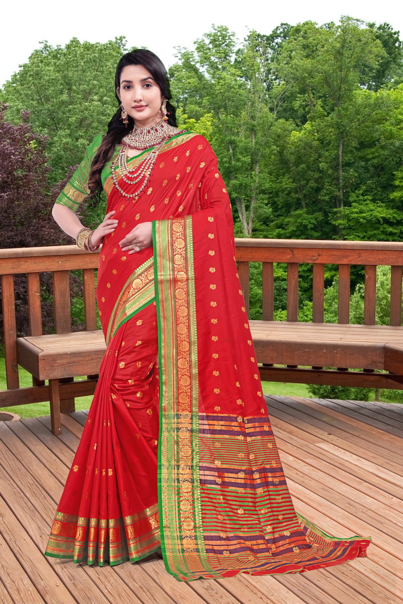 Paithani Silk Saree - Image 56