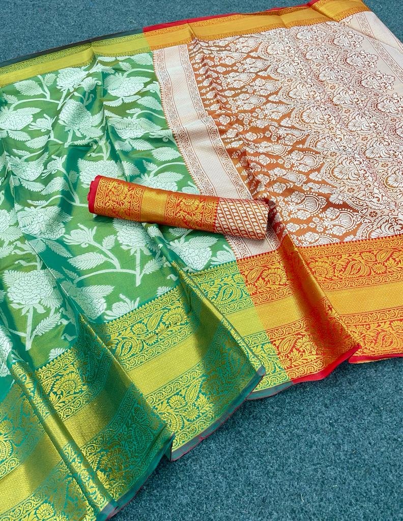 Silk-Saree-green-one